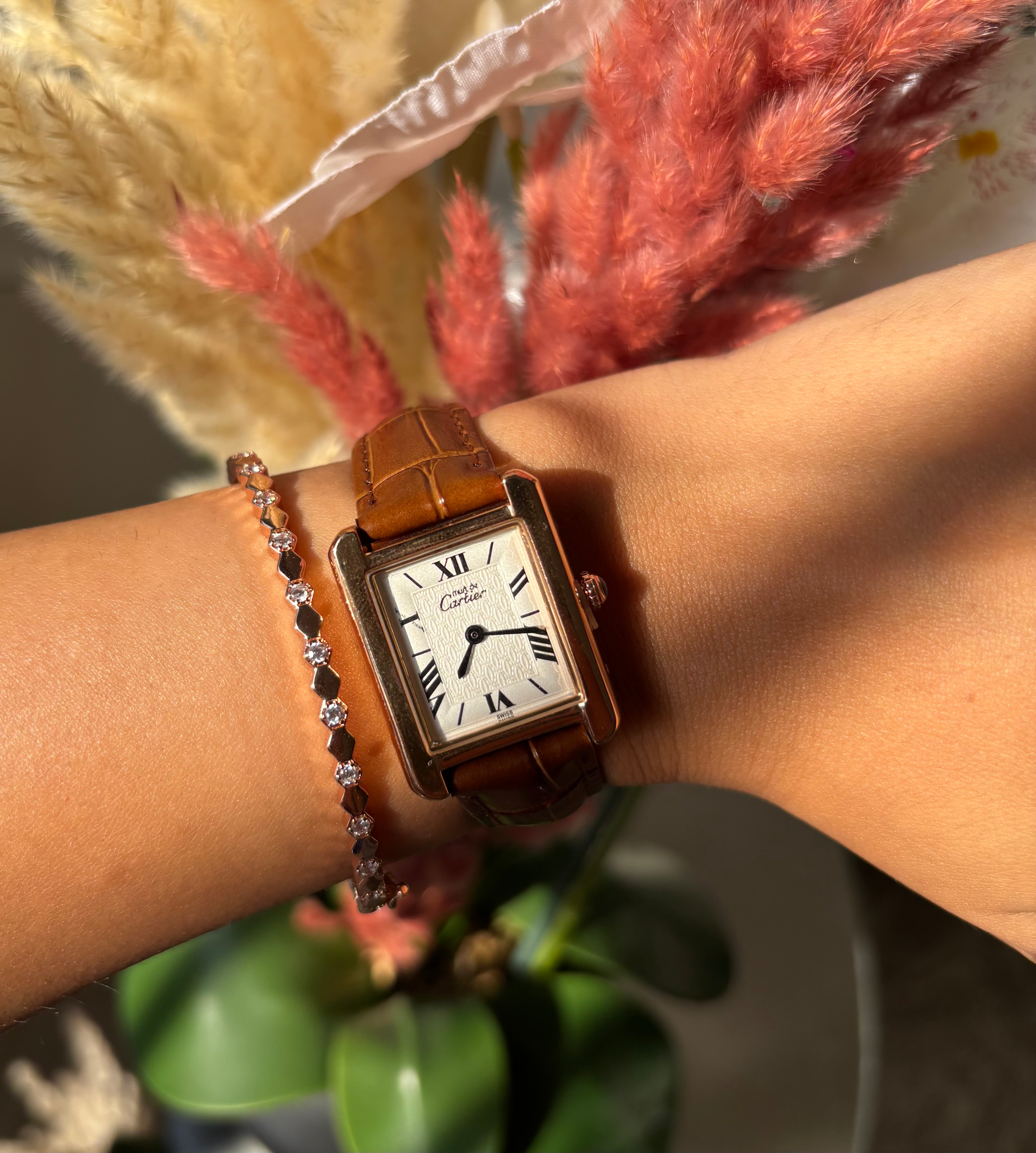 Cartier cuir marron
