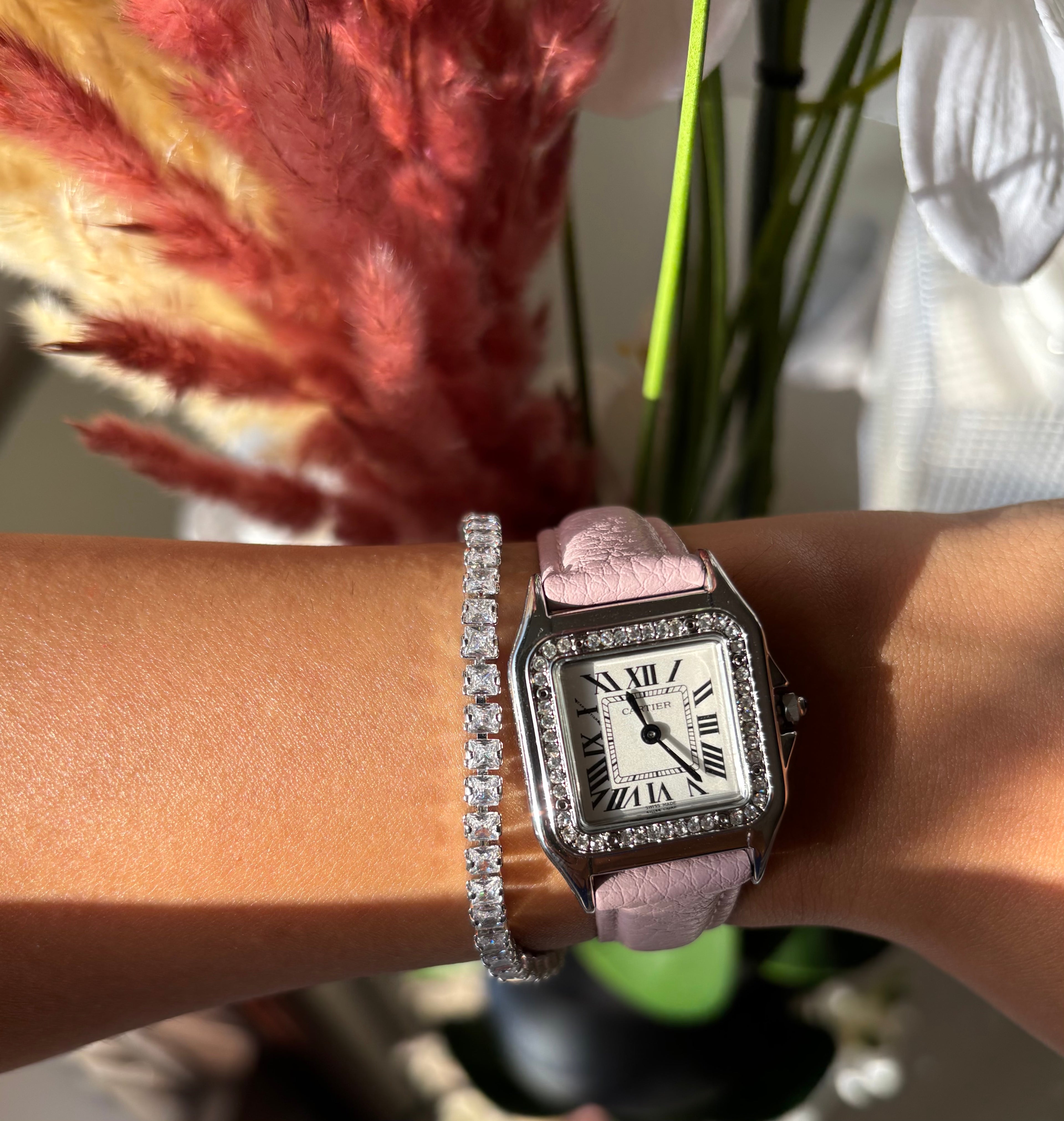 Cartier cuir rose
