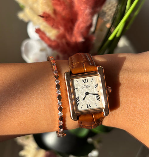 Cartier cuir marron